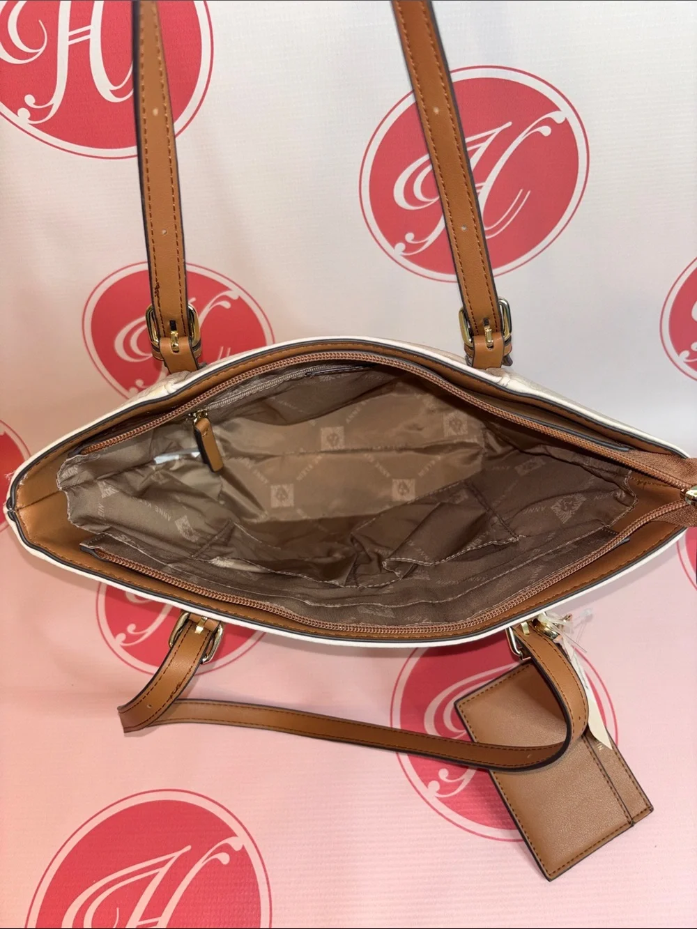 Ann Klein Lily pebble tote